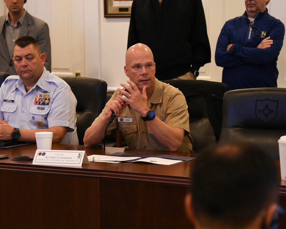 4th Fleet Conducts Maritime Staff Talks with Colombia