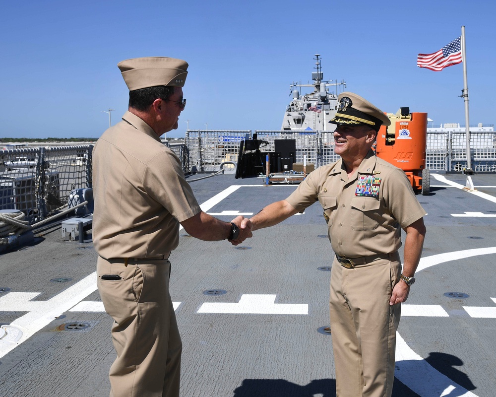 4th Fleet Conducts Maritime Staff Talks with Colombia