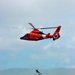 U.S. Coast Guard Dolphin helicopter crew trains in Guam