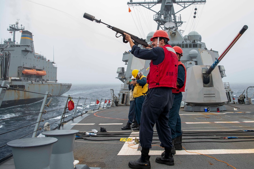 Wayne E. Meyer Conducts Underway Replenishment