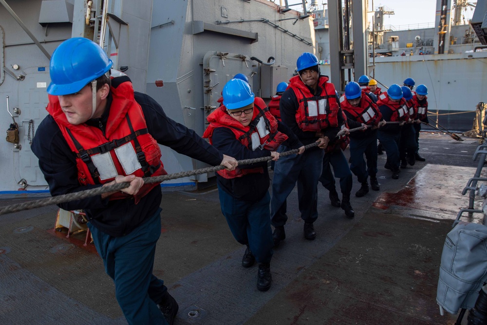 USS Nitze (DDG 94) Daily Operations