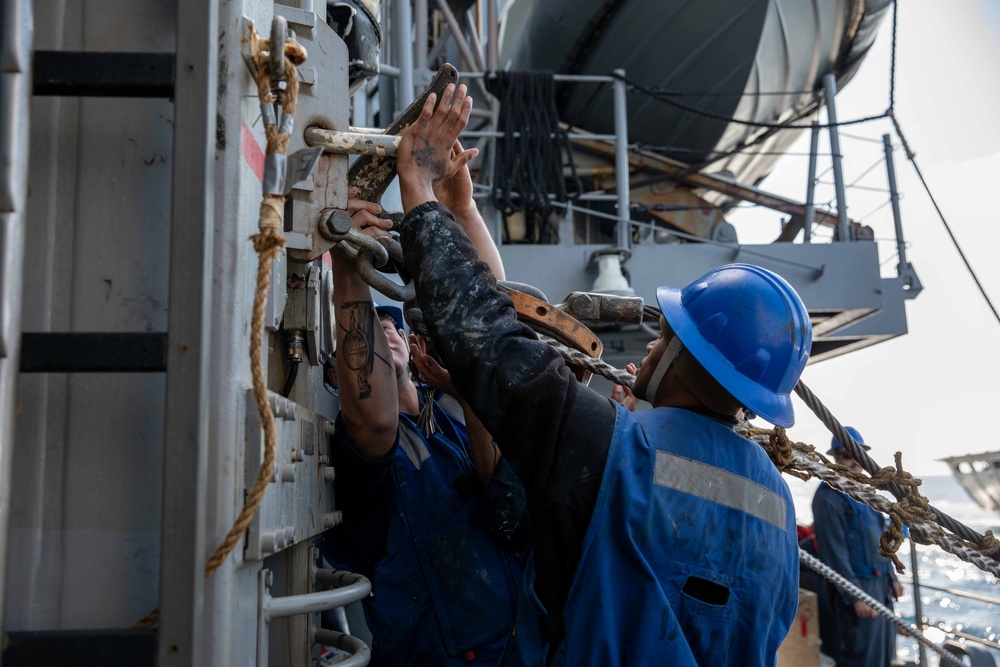 USS Leyte Gulf (CG 55) Daily Operations