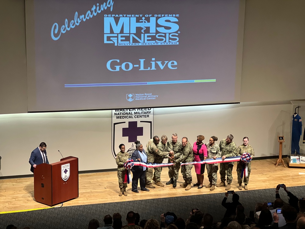Walter Reed ‘flips the switch’ and welcomes MHS GENESIS
