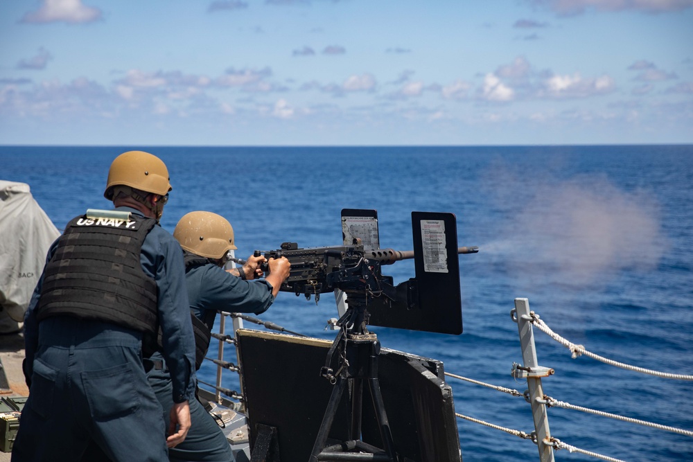 USS Farragut Underway Ops