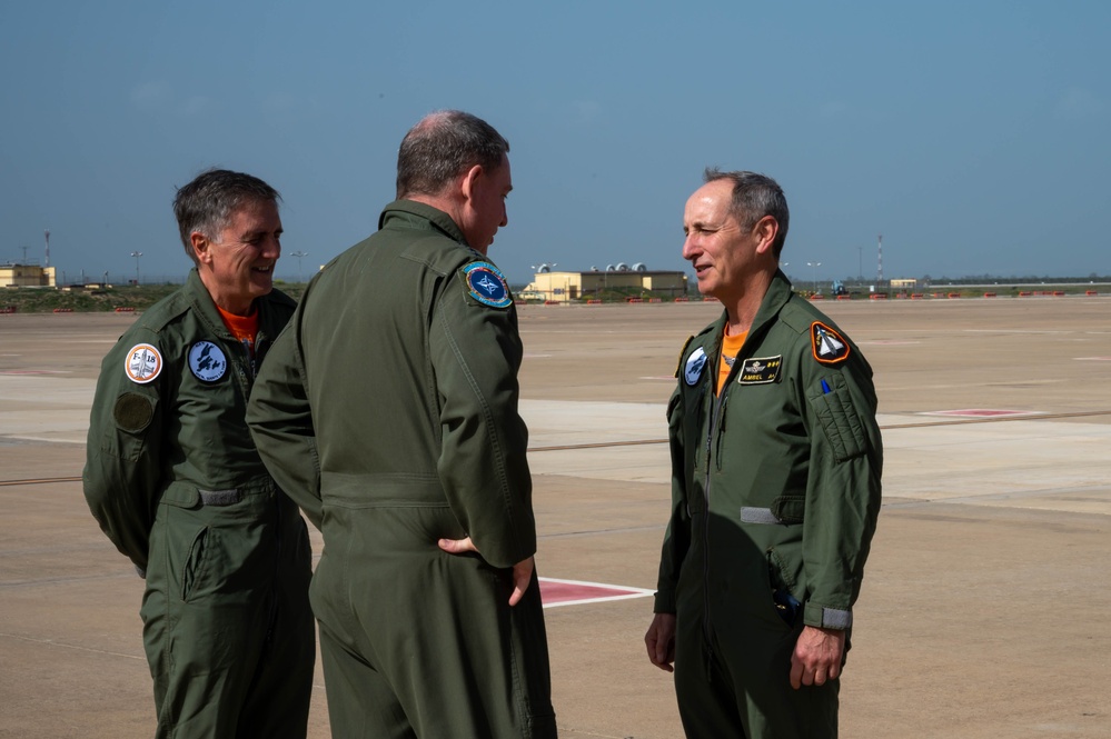 USAFE Commander Visits Morón Air Base