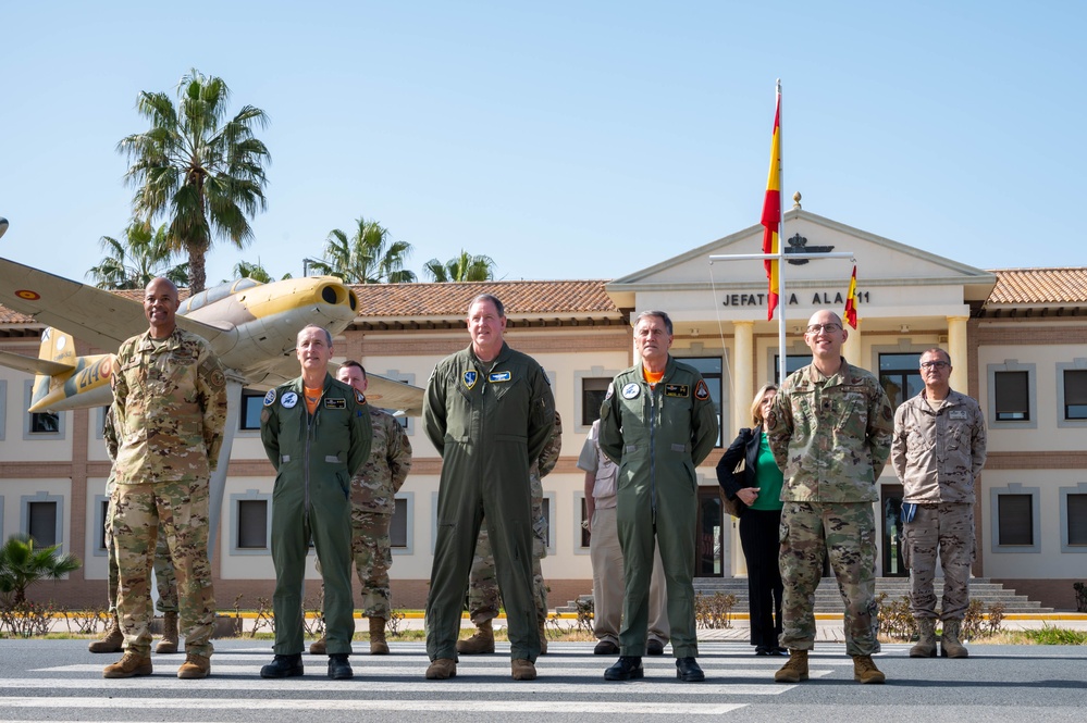 USAFE Commander Visits Morón Air Base