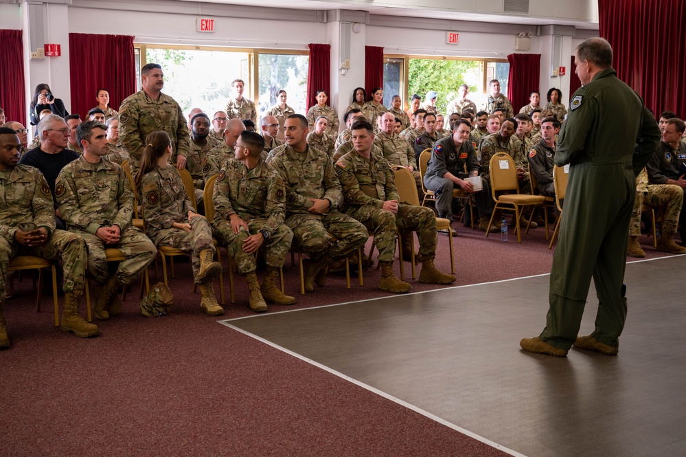 USAFE Commander Visits Morón Air Base