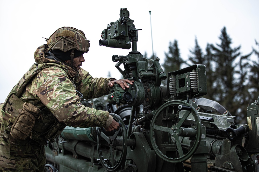 Exercise Dynamic Front M777A2 Dry Fire