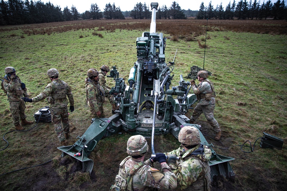 Exercise Dynamic Front M777A2 Dry Fire