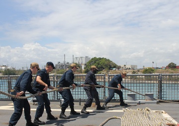 USS Milwaukee Arrives in Guantanamo Bay, Cuba