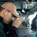 USS Carl Vinson (CVN70) Sailor Stands Watch