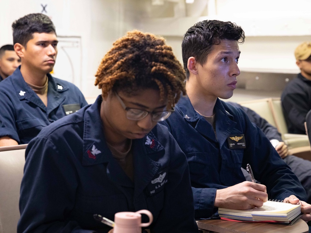 USS Farragut Underway Ops