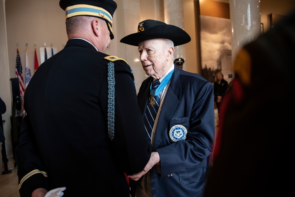 Medal of Honor Recipients Visit Arlington National Cemetery to Commemorate National Medal of Honor Day