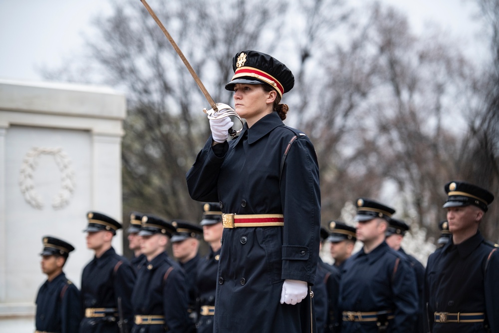 Medal of Honor Recipients Visit Arlington National Cemetery to Commemorate National Medal of Honor Day