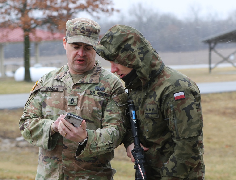 ILLINOIS NATIONAL GUARD SOLDIERS RECEIVE POLISH ARMED FORCES MEDAL