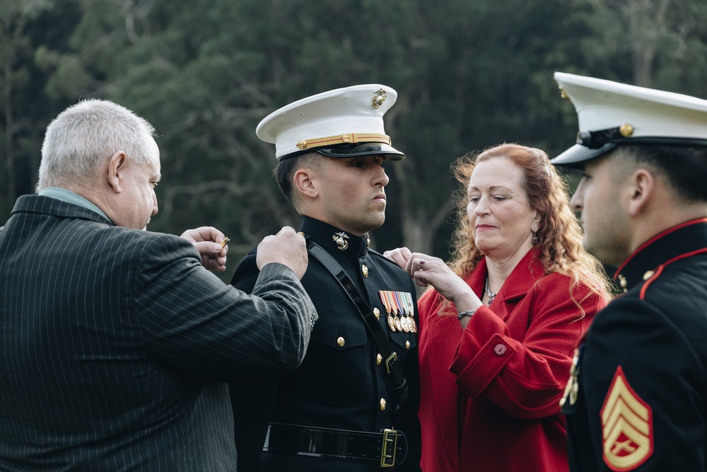 RS San Francisco: 2nd Lt. Watters-Smith Commissioning Ceremony