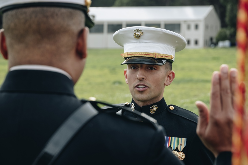 RS San Francisco: 2nd Lt. Watters-Smith Commissioning Ceremony