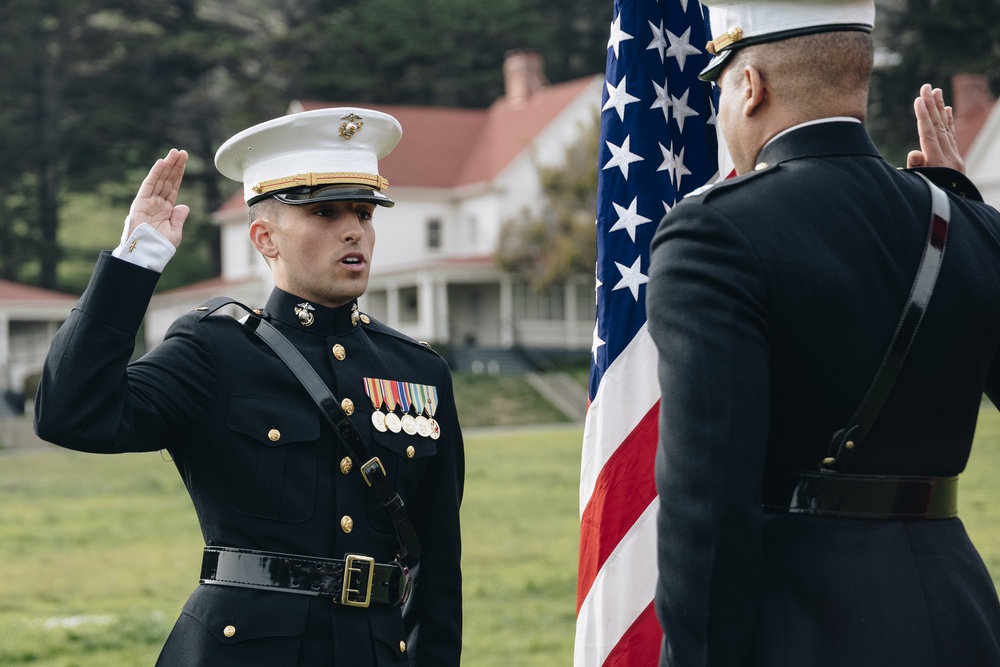 RS San Francisco: 2nd Lt. Watters-Smith Commissioning Ceremony