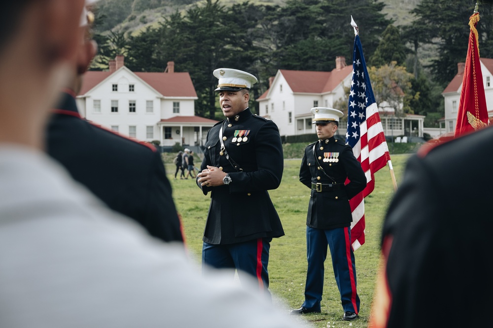 RS San Francisco: 2nd Lt. Watters-Smith Commissioning Ceremony