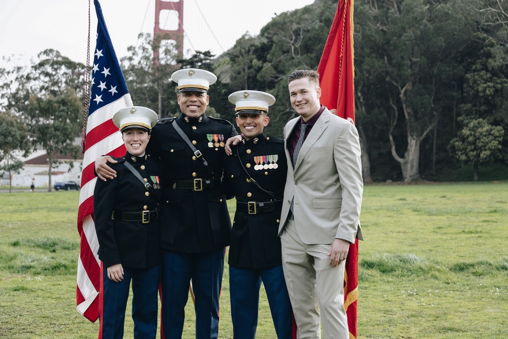 RS San Francisco: 2nd Lt. Watters-Smith Commissioning Ceremony