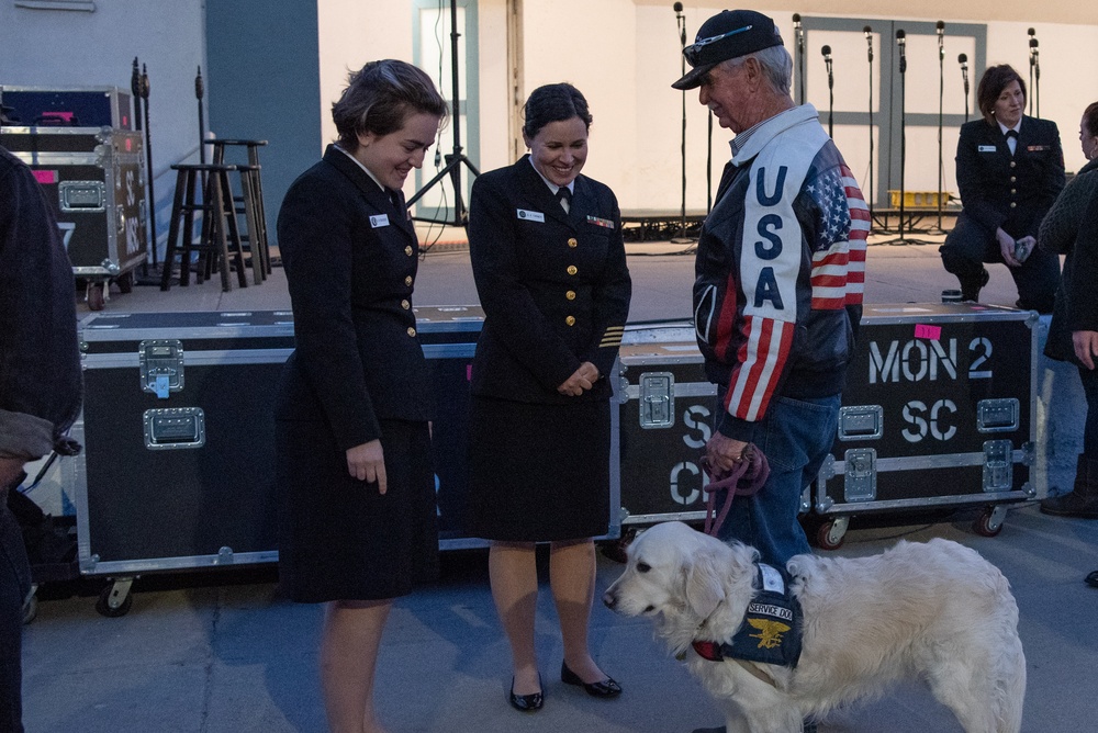 U.S. Navy Band Sea Chanters perform in Oceanside