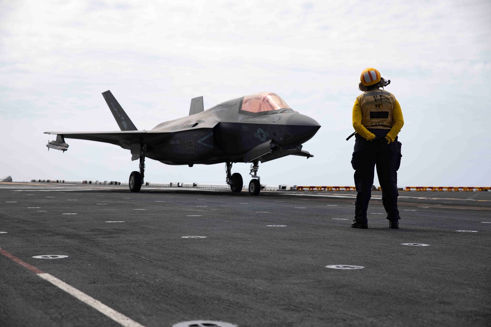 Makin Island Flight Deck Operations