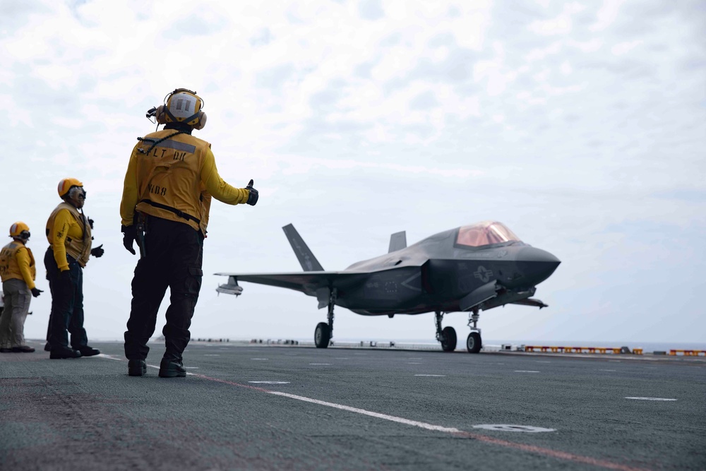 Makin Island Flight Deck Operations