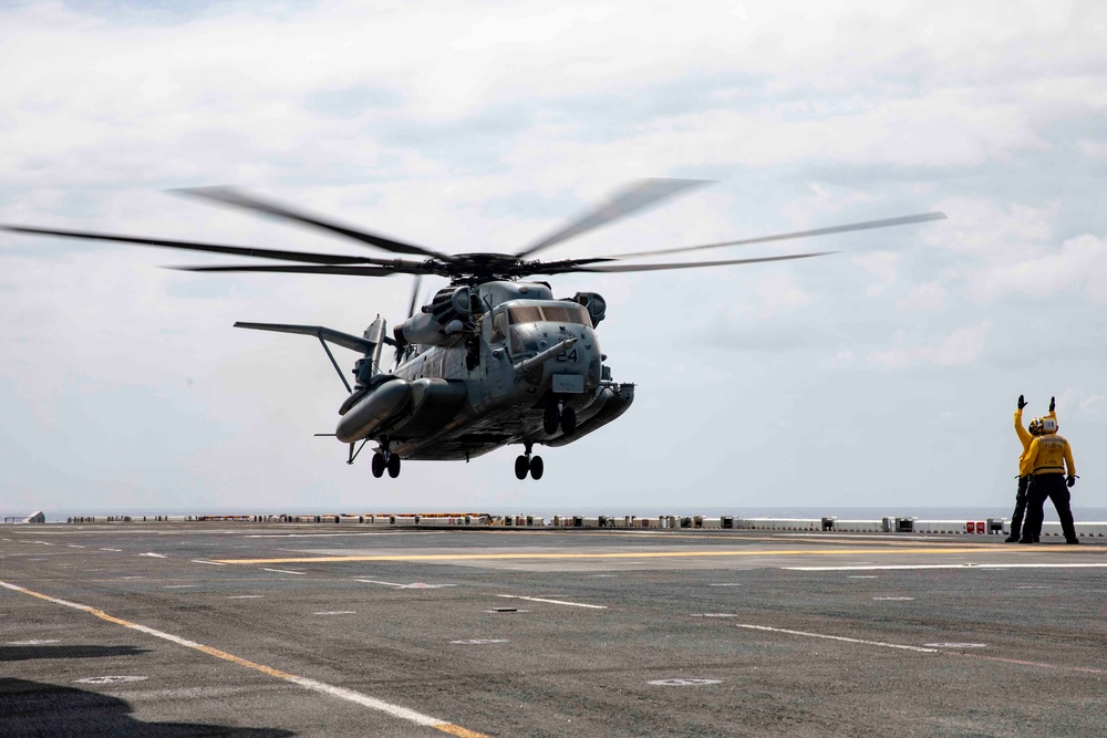 Makin Island Flight Deck Operations