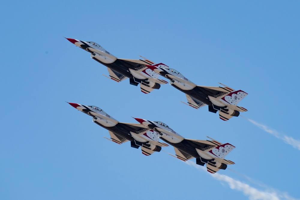 Thunder and Lightning Over Arizona Air Show, March 25