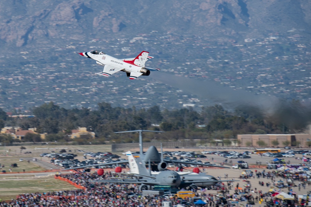 Thunder and Lightning Over Arizona Air Show, March 25
