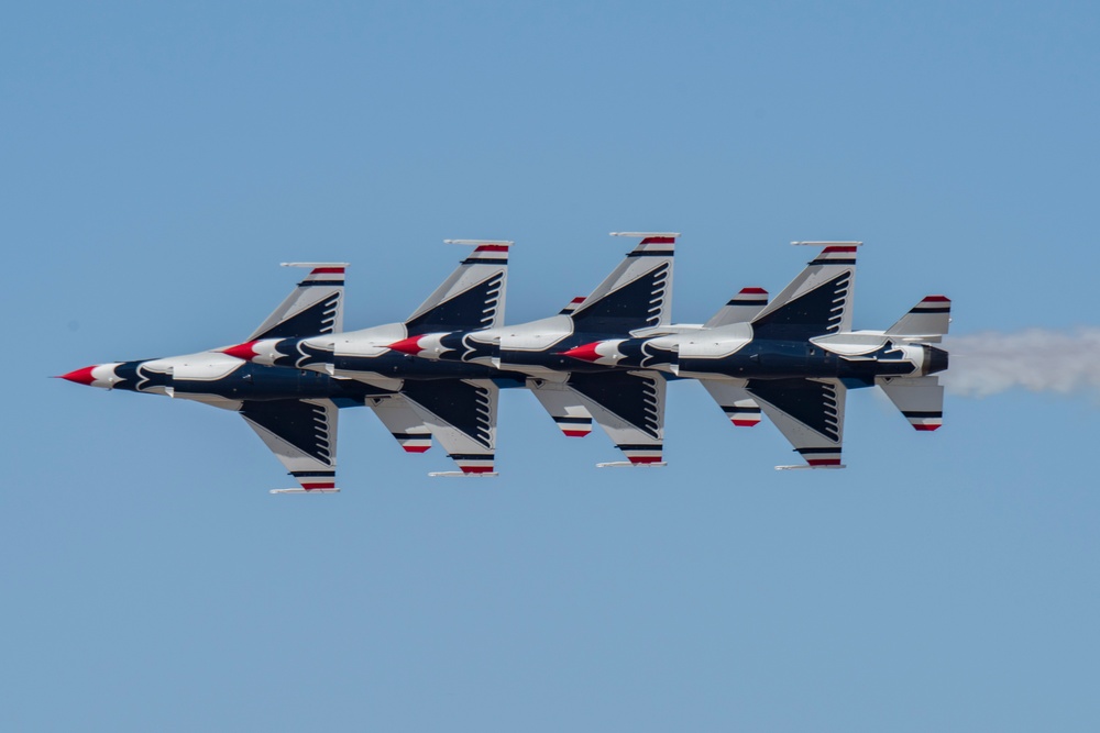 Thunder and Lightning Over Arizona Air Show, March 25