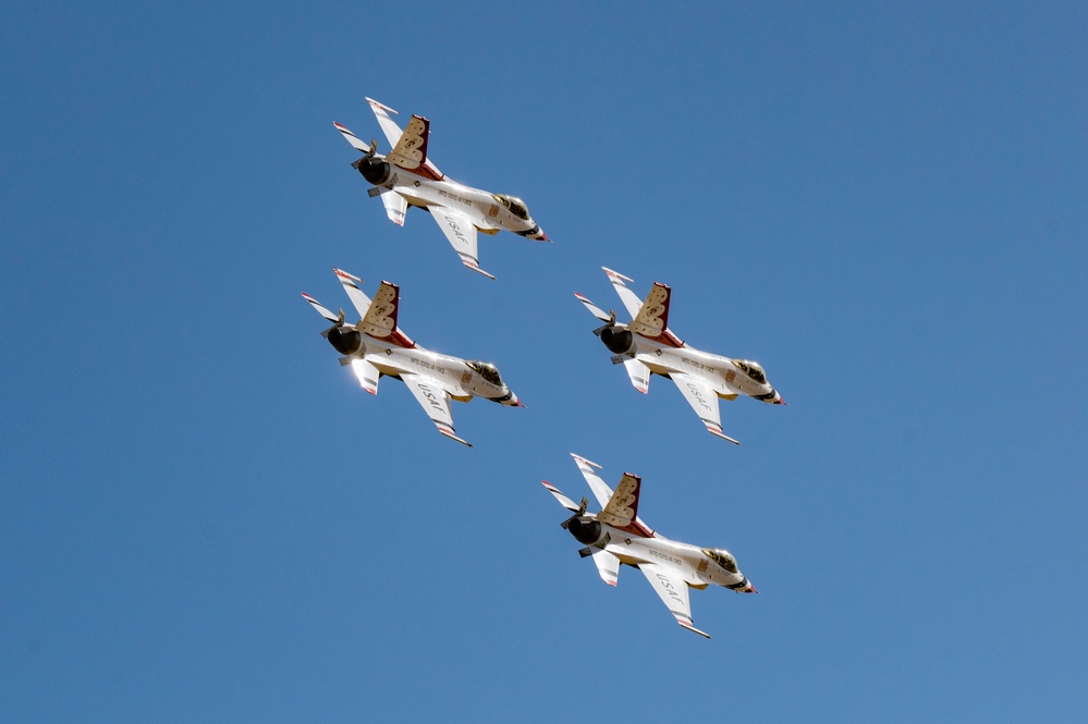 Thunder and Lightning Over Arizona Air Show, March 25