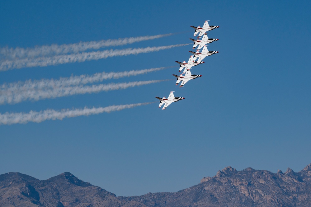 Thunder and Lightning Over Arizona Air Show, March 25
