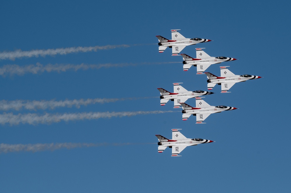 Thunder and Lightning Over Arizona Air Show, March 25