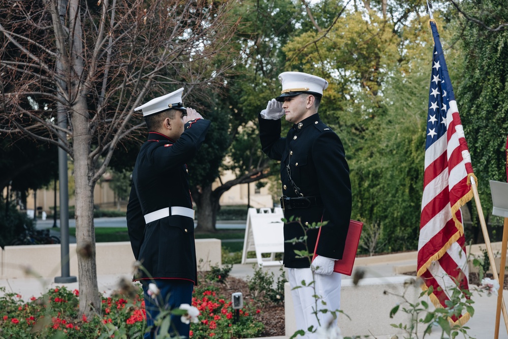 RS San Francisco: 2nd Lt. Velaise Commissioning Ceremony