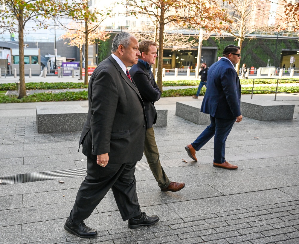 Secretary of the Navy Carlos Del Toro Visits New York during Veterans Day.