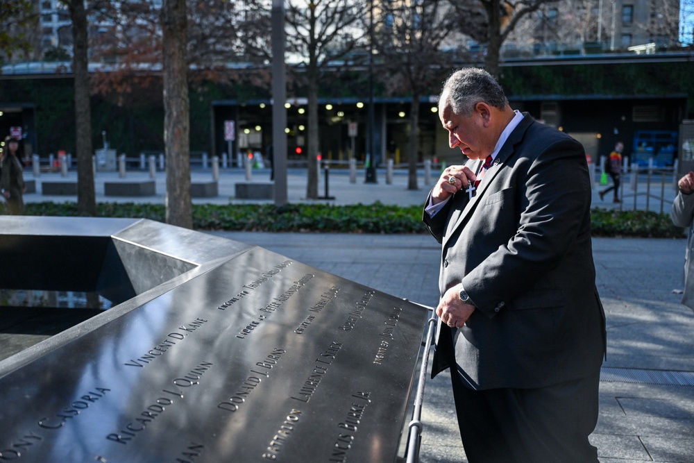 Secretary of the Navy Carlos Del Toro Visits New York during Veterans Day.