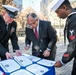 Secretary of the Navy Carlos Del Toro Visits New York during Veterans Day.