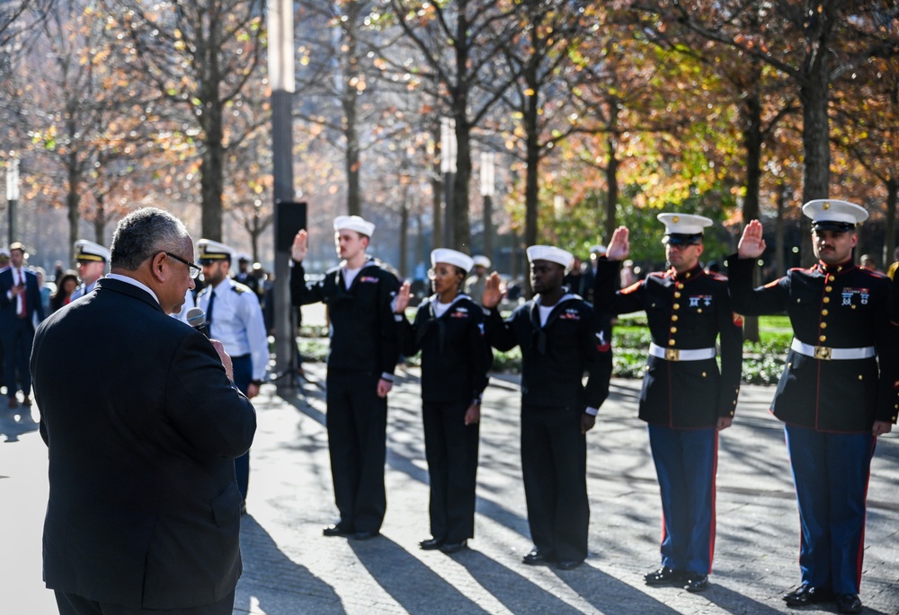 Secretary of the Navy Carlos Del Toro Visits New York during Veterans Day.