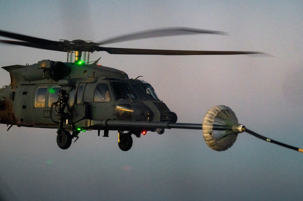 VMGR-252 Broncos conduct an aerial refueling