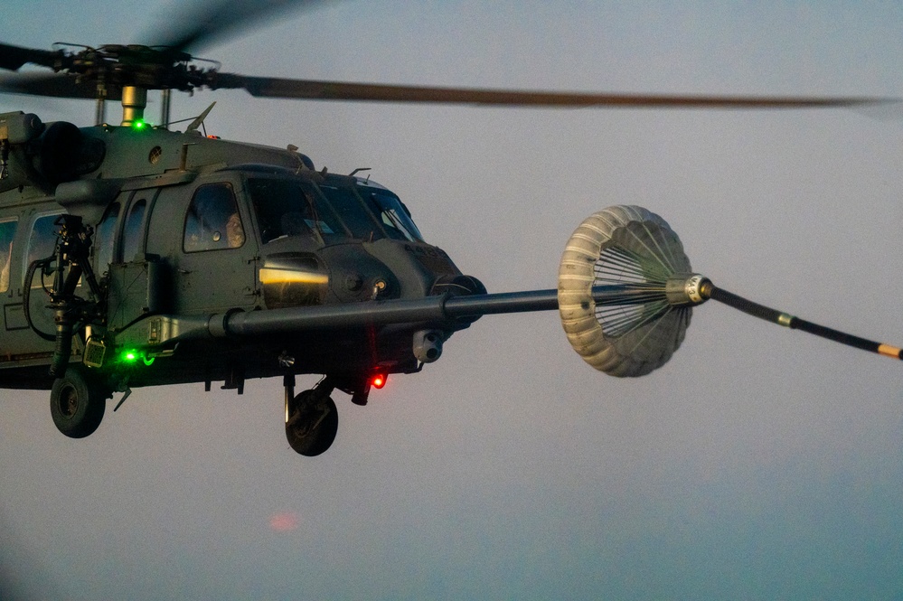 VMGR-252 Broncos conduct an aerial refueling