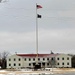 American Flag and Fort McCoy