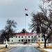 American Flag and Fort McCoy