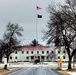 American Flag and Fort McCoy