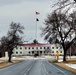 American Flag and Fort McCoy