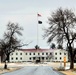 American Flag and Fort McCoy