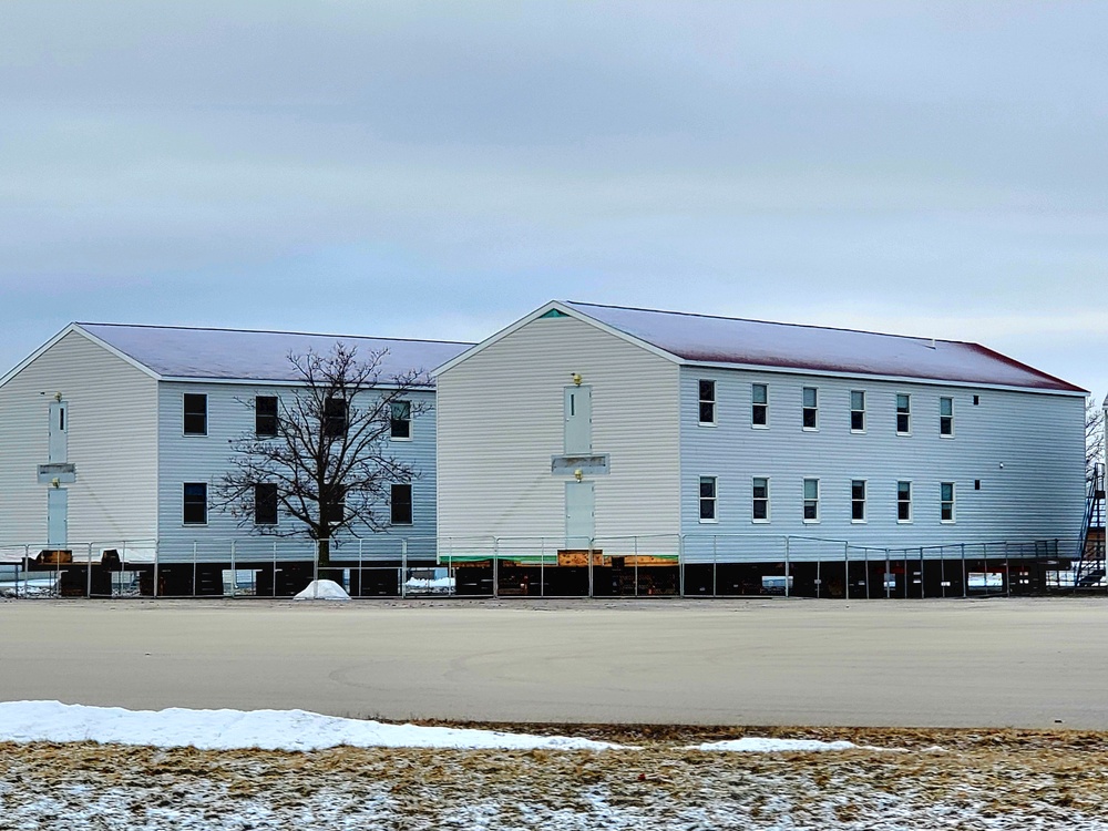 Contractor moves first two World War II-era barracks at Fort McCoy