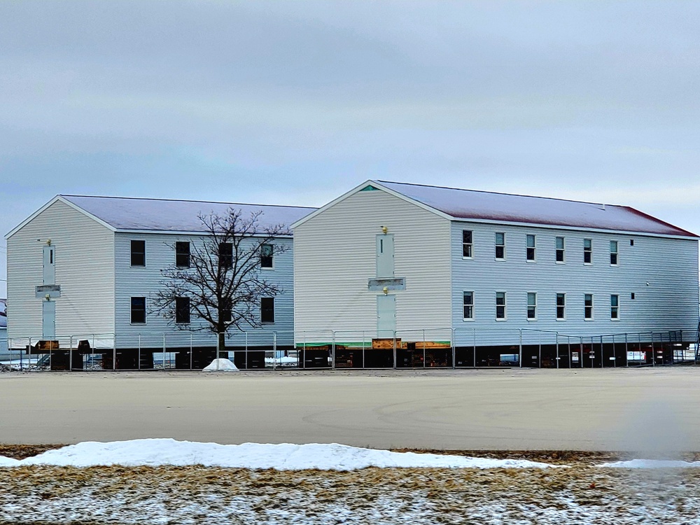 Contractor moves first two World War II-era barracks at Fort McCoy