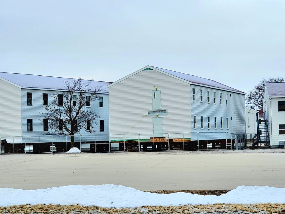 Contractor moves first two World War II-era barracks at Fort McCoy