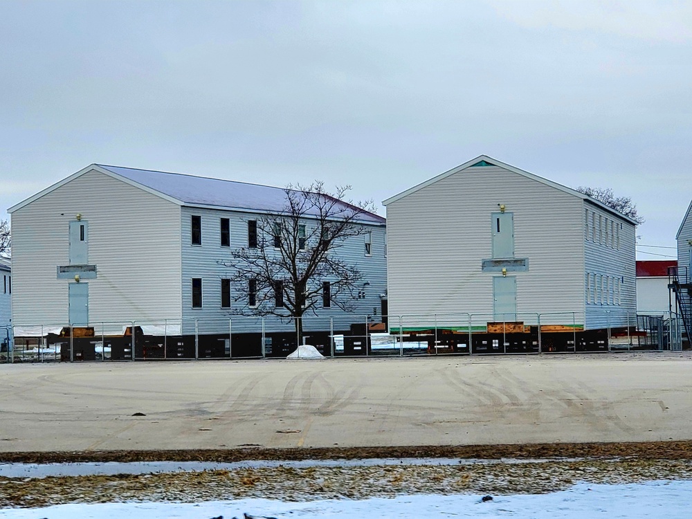 Contractor moves first two World War II-era barracks at Fort McCoy